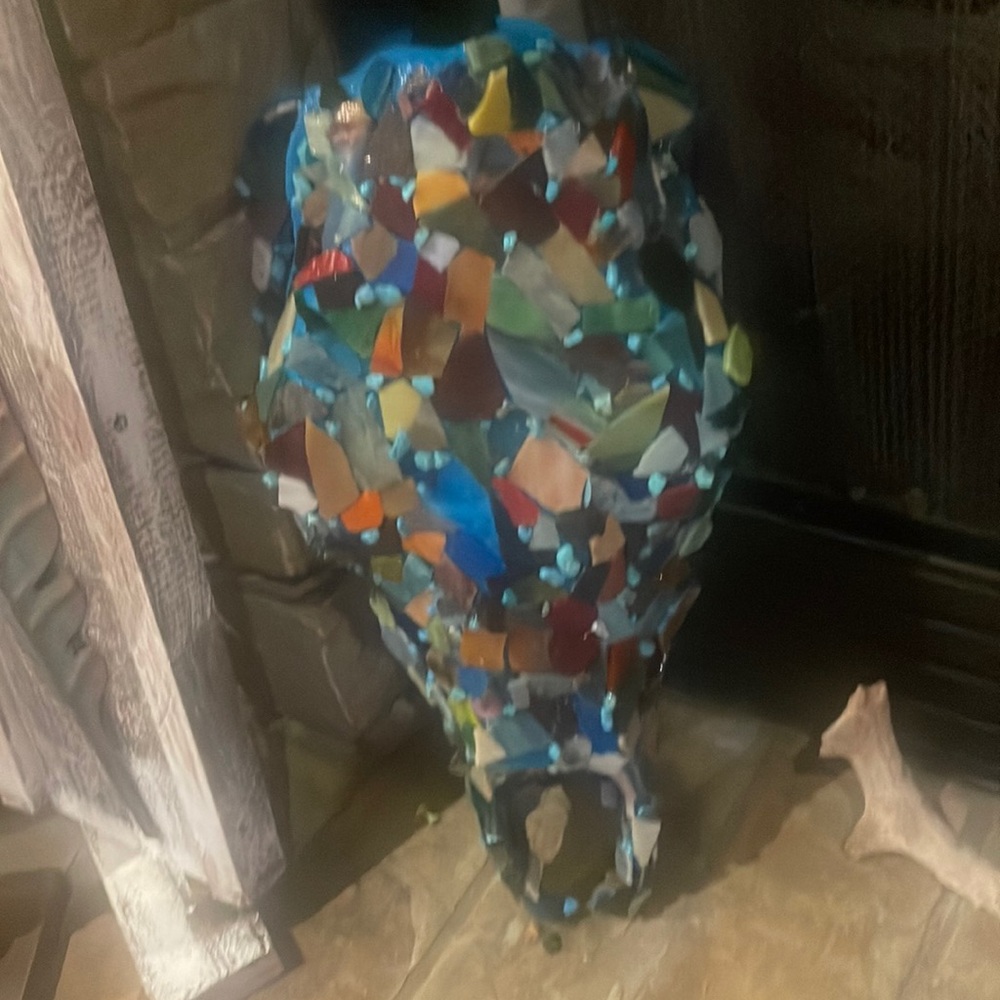 Cow head Multi colored